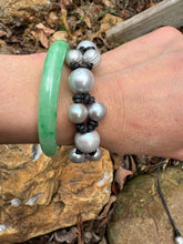 Load image into Gallery viewer, HC - Silver Pearl Bracelet