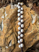 Load image into Gallery viewer, HC - Double Strand Angel Love White Pearls Bracelet