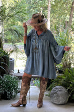 Load image into Gallery viewer, Jaded Gypsy - Pleated Together Tunic