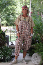 Load image into Gallery viewer, Jaded Gypsy - Endless Journey Overalls - Charcoal Plaid