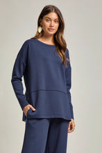 Load image into Gallery viewer, Tunic Top + Straight Pants Travel Modal Set