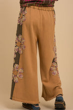 Load image into Gallery viewer, Bluevelvet - ELASTIC WAIST BAND WITH STRING FLOWER PATCH WORK PANTS