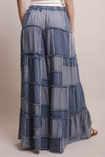 Load image into Gallery viewer, Bluevelvet -WIDE LEG PATCHWORK DENIM PANTS