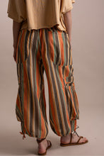 Load image into Gallery viewer, Bluevelvet - MULTI COLOR STRIPED PANTS WITH BIG POCKETS