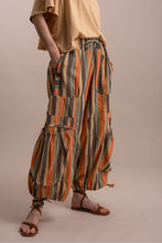 Load image into Gallery viewer, Bluevelvet - MULTI COLOR STRIPED PANTS WITH BIG POCKETS