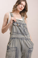 Load image into Gallery viewer, Bluevelvet - OVERSIZED ADJUSTABLE STRAP OVERALLS
