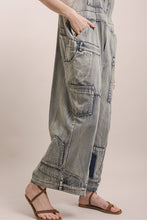 Load image into Gallery viewer, Bluevelvet - OVERSIZED ADJUSTABLE STRAP OVERALLS