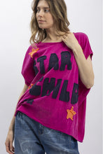 Load image into Gallery viewer, Bluevelvet - Star Child Patchwork Top