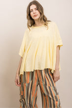 Load image into Gallery viewer, Bluevelvet - Short Sleeve Oversize Top