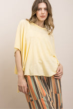 Load image into Gallery viewer, Bluevelvet - Short Sleeve Oversize Top
