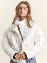 Load image into Gallery viewer, J.NNA - Winter Mock Neck Puffer Jacket