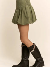 Load image into Gallery viewer, Davi & Dani - Bubble Puffed Balloon Style Effect Mini Skirt