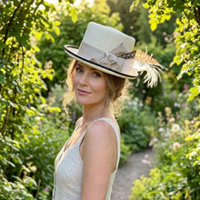 Load image into Gallery viewer, HC Hat - Abigail - Straw Coachman Hat