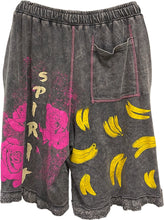 Load image into Gallery viewer, I Love Linen - Mineral Wash Gray Jogger Lounge Shorts