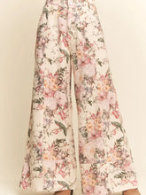 Load image into Gallery viewer, Davi & Dani - Vintage Floral Washed Bottom Pants