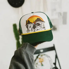 Load image into Gallery viewer, Cowboy Armadillo Trucker Hat