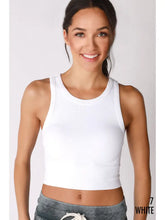 Load image into Gallery viewer, NIKIBIKI - Chevron Highneck Crop Top