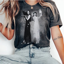 Load image into Gallery viewer, Cher & Stevie Nicks Bootleg Retro Vintage Tee - Charcoal
