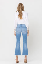 Load image into Gallery viewer, " Give Me All The Slit " Crop Flare Jeans By Flying Monkey