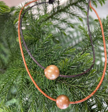 Load image into Gallery viewer, “ One Single Angel” Golden Freshwater Cultured Pearl 14mm