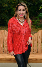 Load image into Gallery viewer, Here For The Cowboys Blouse