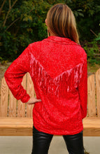 Load image into Gallery viewer, Here For The Cowboys Blouse