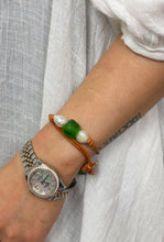 Load image into Gallery viewer, HC 3 Bead Angel Freshwater Pearl & Sea Glass