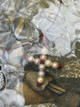 Load image into Gallery viewer, Always With You Cross Pearl Necklace