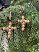 Load image into Gallery viewer, Always With You Cross Earrings