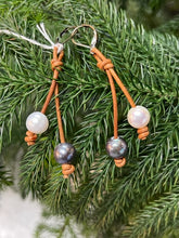 Load image into Gallery viewer, Double Drop Angel Pearl Earrings