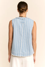 Load image into Gallery viewer, Davi &amp; Dani - V NECK DENIM VEST
