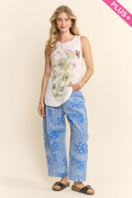 Load image into Gallery viewer, Davi &amp; Dani - FLORAL RAINBOW MESSAGE TANK
