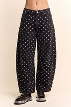 Load image into Gallery viewer, Davi &amp; Dani - POLKA DOT BARREL LEG PANTS Ship 9/20/26
