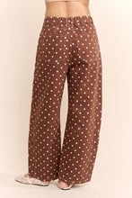 Load image into Gallery viewer, Davi &amp; Dani - POLKA DOT BARREL LEG PANTS Ship 9/20/26
