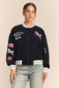 Load image into Gallery viewer, Davi &amp; Dani - RETRO RODEO EMBROIDERED BOMBER JACKET ship 08/28/2026
