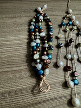 Load image into Gallery viewer, HC - 4 Strands Multi Pearls Bracelet

