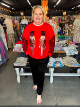 Load image into Gallery viewer, Sequin Nutcracker Detailed &amp; Velvet Sequins
