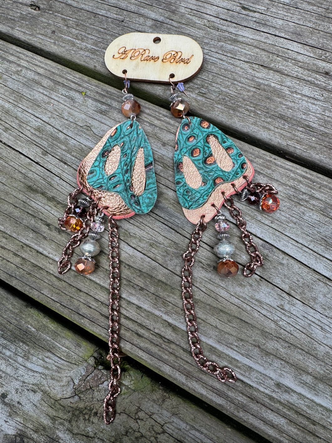 A Rare Bird-Butterfly Earring