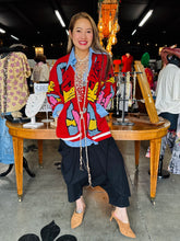 Load image into Gallery viewer, HCB - Cartoon Jacquard Cardigan Sweater
