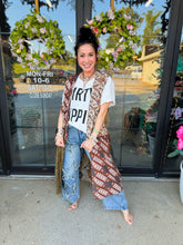 Load image into Gallery viewer, Jaded Gypsy Sweet Talker Vest Duster
