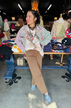 Load image into Gallery viewer, BLUEVELVET - MULTI PRINT PATCHWORK SHIRT - BABY PINK
