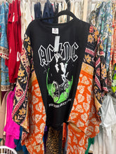 Load image into Gallery viewer, Indi and Sai - Upcycle Kantha Band Tee One OF The Kind
