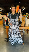 Load image into Gallery viewer, White Camo Linen Jumpsuit
