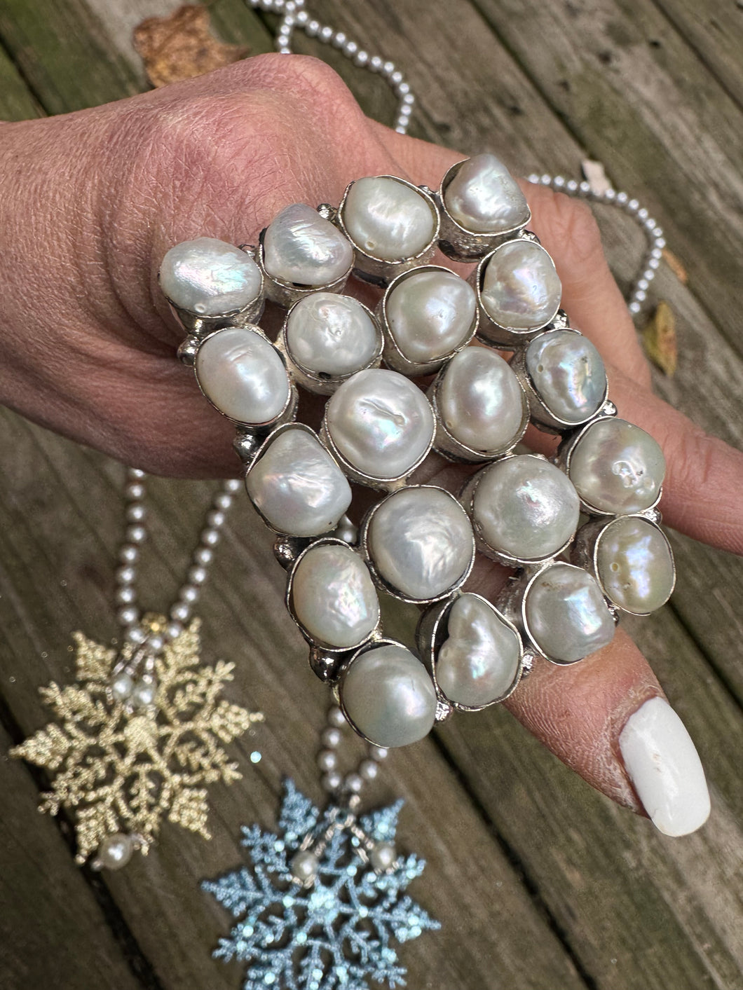 A Rare Bird- Pearl Ring
