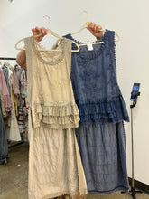 Load image into Gallery viewer, Bluevelvet - Sleeveless Tiered Ruffle High Low Lace Top - Mauve
