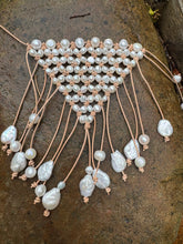 Load image into Gallery viewer, HC - OOAK Bad Donkey White Pearls Necklace
