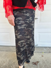 Load image into Gallery viewer, Varsity Rodeo - Camo Mesh Skirt
