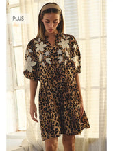 Load image into Gallery viewer, Oddi - Leopard Printed Babydoll Dress
