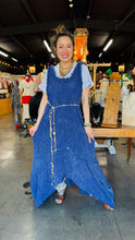 Load image into Gallery viewer, Fringe Linen Maxi Dress
