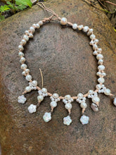 Load image into Gallery viewer, HC - Star Charm Chocker White Pearls OOAK
